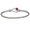 Ss 3.5mm Unity Amethyst Cable Bracelet 7.0 Inch - CBLS35UNYA70