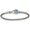 Ss 3.5mm Unity Larimar Cable Bracelet 6.5 Inch - CBLS35UNYL65