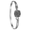 Ss 4mm Atocha Treasure Coin Bracelet W/ss Frame, Prongs & Wrap 7.5 Inch - TCAT1S475