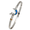 Ss 4mm Dolphin Bracelet W/imi Opal Inlay & 14ky Wraps 7.5 Inch - C4OPDOL75