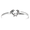 Ss 4mm Dolphin Heart Bracelet 6.0 Inch - S4DOLHRT60