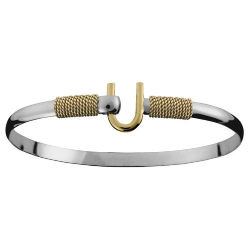 4mm Hook Bracelet W/14ky Double Wraps Hook 8.0 - C42CW280