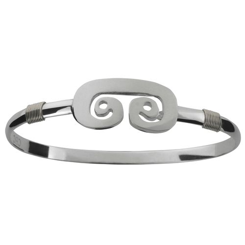 Ss 4mm Petroglyph Bracelet 7.5 Inch - S4PET75