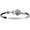 Ss 4mm Silver Sand Dollar Bracelet 7.5 Inch - S4SD75