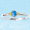 Ss 5mm Mar Azul Larimar Bracelet W/14ky Accents 7.0 Inch - MAL127CHKB70