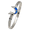 Ss 6mm Dolphin Bracelet W/imi Opal Inlay & Ss Wraps 7.0 Inch - S6OPDOL70