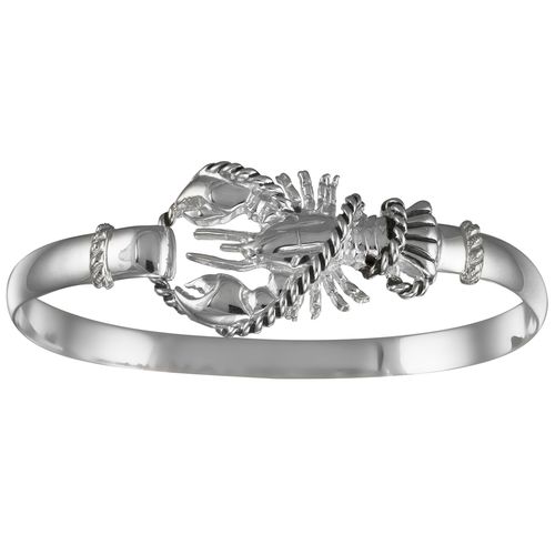 Ss 6mm Lobster Bracelet W/ss Wraps 7.5 Inch - S6LOB75