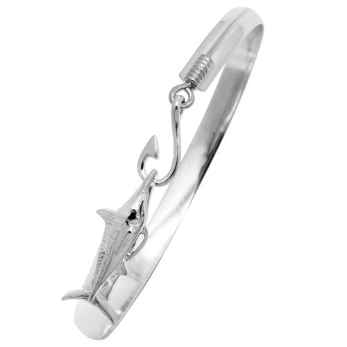 Ss 6mm Marlin Bracelet W/ss Fishing Knot 7.0 Inch - MLS670