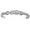Ss 6mm Sailors Knot Mesh Bracelet 7.0 Inch - S6MESK70