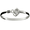 Ss 6mm Sting Ray Bracelet W/ss Wraps 6.5 Inch - S6SR65