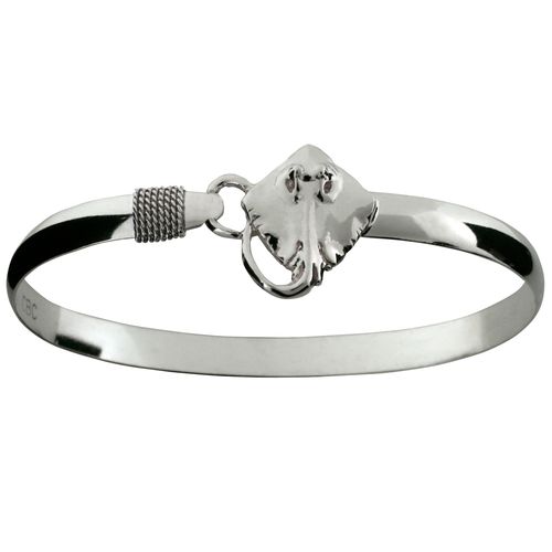 Ss 6mm Sting Ray Bracelet W/ss Wraps 7.0 Inch - S6SR70