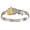 Ss 8mm Biker Hook Bracelet W/14k Forks, Flames & Wraps 7.0 Inch - BH2C870