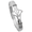 Ss 8mm Silhouette Devil Ray Bracelet W/ss Wraps 8.0 Inch - S8SSR80