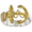 Ss Anchor Ring W/14ky Wraps & Head 7 - R2CANC70
