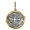 Ss Atocha Replica Coin Pendant W/14ky Frame, Swords & Bail 27mm - TC2CSWPATOCT8