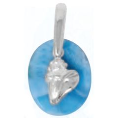Larimar Pendant