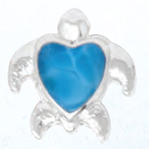 Ss Mar Azul Larimar Pendant - MAL141SP