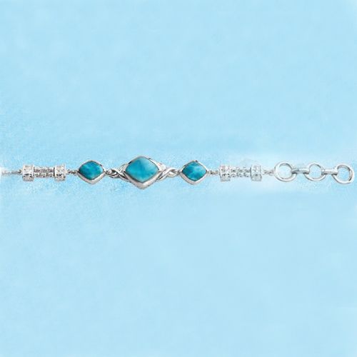 Ss Mar Azul Marabelle Larimar Bracelet - MAL142SB