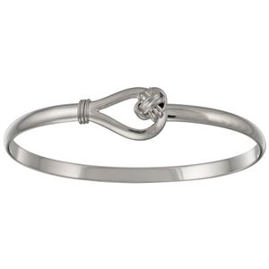 Ss/ss 4mm Knot Bracelet 6.0 Inch - S4KNOT60