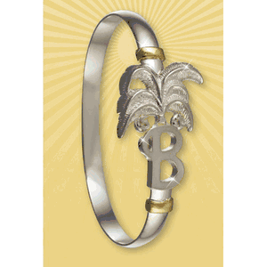 St Barths Caribbean Destination Bracelet - 4mm 6.5 Inch