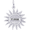 St. Croix Sun Large Charm - 14K White Gold