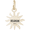 St. Croix Sun Small Charm - 10K Gold