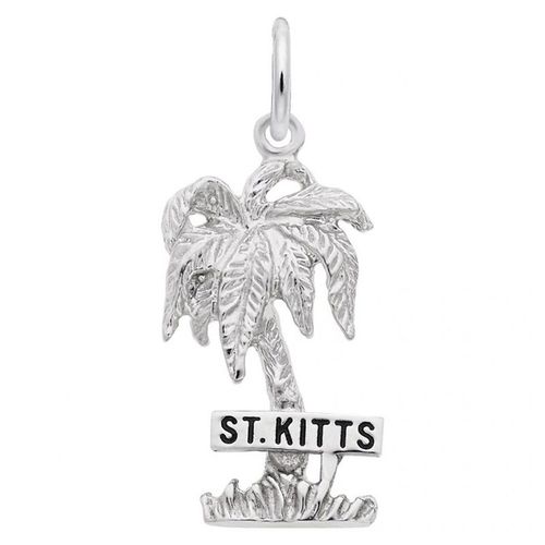 St. Kitts Palm Tree Charm - 10K Gold - 10-5327-10kg