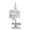 St. Kitts Palm Tree Charm - Sterling Silver - 10-5327-s