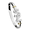 St Lucia Caribbean Destination Bracelet - 6mm 8 Inch