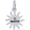 St. Maarten Sun Small Charm - 14K White Gold