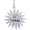 St. Thomas Sun Large Charm - Sterling Silver