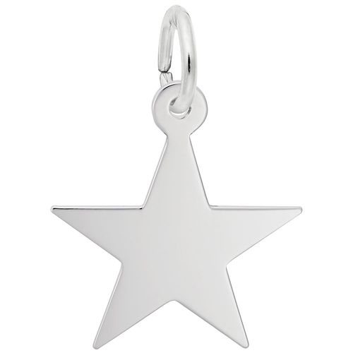 Star - 35 Series Charm - Sterling Silver - 10-3484-35
