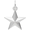 Star Charm White Gold - 10-6305