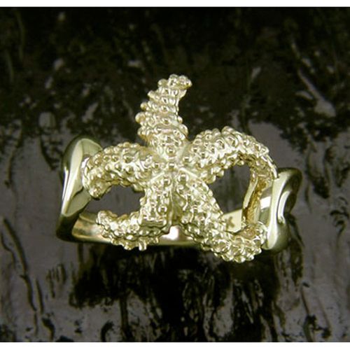 Star Fish Ring - 14K Gold  - SD-SLR012