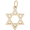 Star Of David Charm 14K Gold - 10-2642