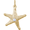 Starfish Charm 10K Gold - 10-6027