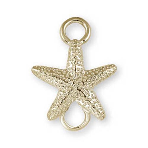 Starfish Bracelet Clasp - 14K Yellow Gold