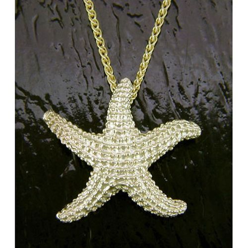 Starfish Pendant - 14K Gold  - SD-SLP010