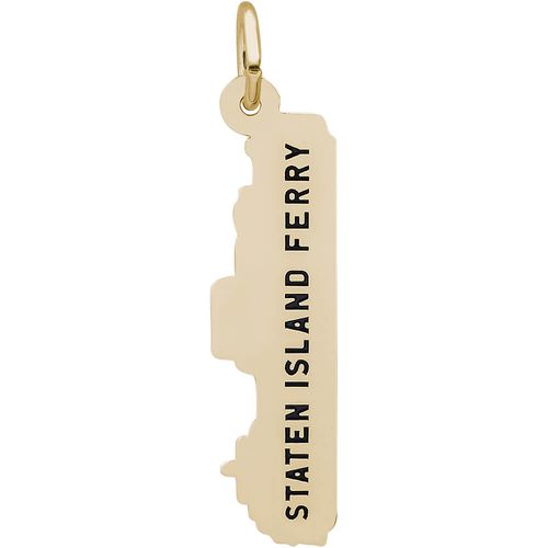 Staten Island Ferry Charm - 14K Gold - 10-8117