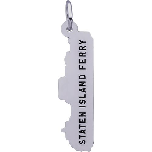 Staten Island Ferry Charm - Sterling Silver - 10-8117