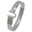 Sterling Silver 10mm Caribbean Hammered Hook Bracelet Sterling Silver Wrap 8.5 Inch - S10HAM85