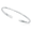Sterling Silver Hammered Band Cuff Bracelet
