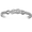 Sterling Silver Sailors Knot Mesh Bracelet 6mm 6.5 Inch - S6MESK65