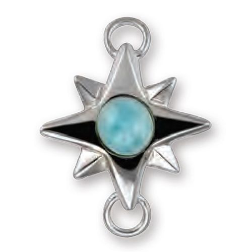 Ss True North Larimar Clasp - SCCTNH