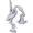 Stork Charm Silver - 10-0564