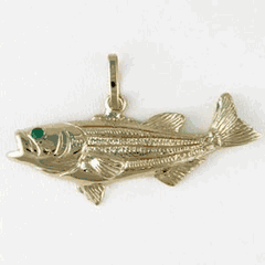 Striped Bass Pendants