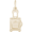 Suitcase Charm Gold Plated - 10-8321