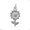 Sunflower Charm - Sterling Silver-10-1117-0-SS