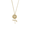 Sunflower Necklace Set - Gold Plated - 29-3303-87-GP