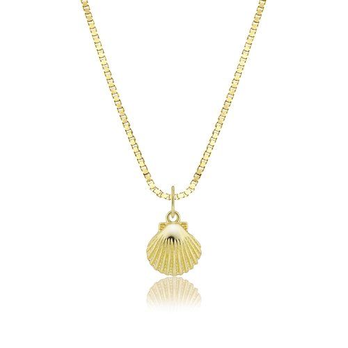 Sunrise Seashell Pendant